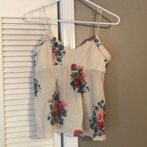 Floral American Eagle tank top